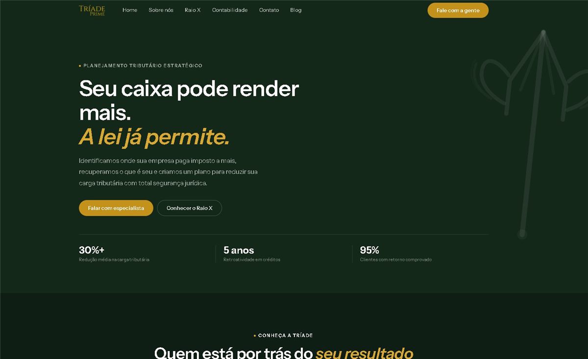 Site da Tríade Prime